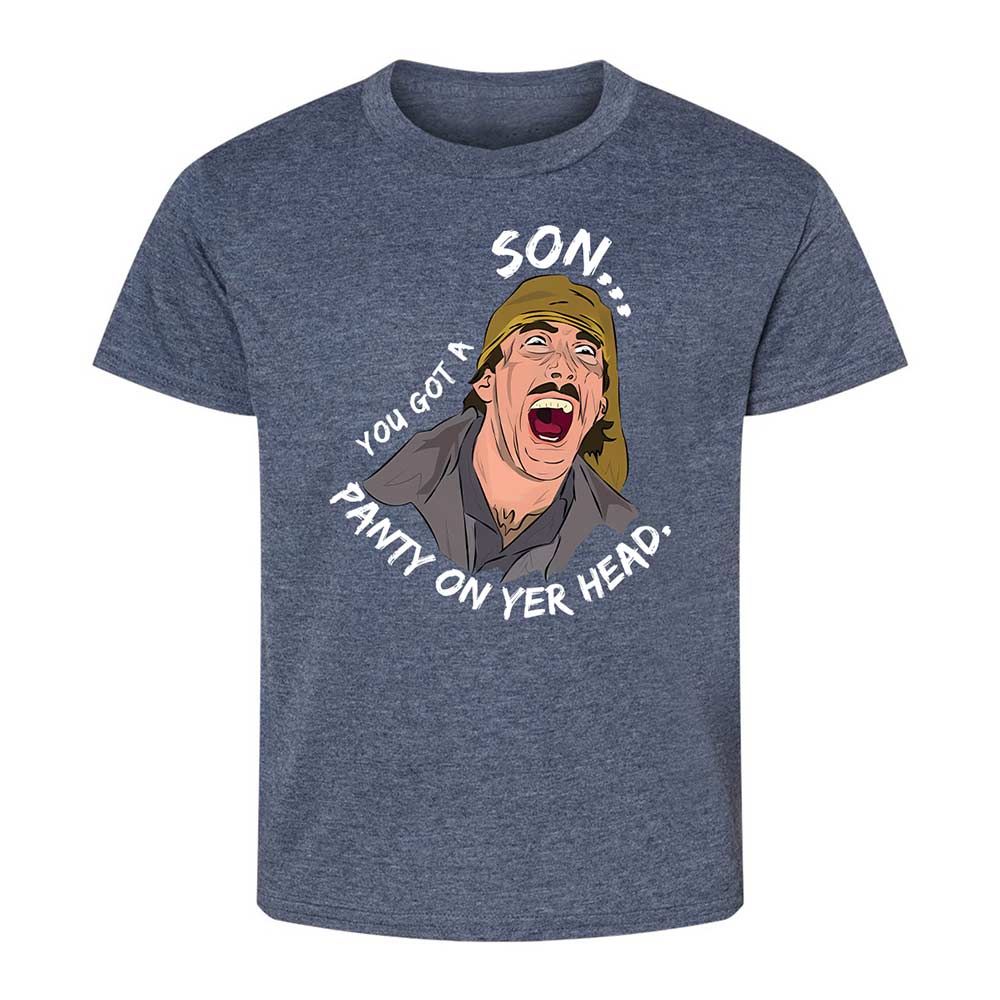 Panty on Yer Head - Heather Navy - 9