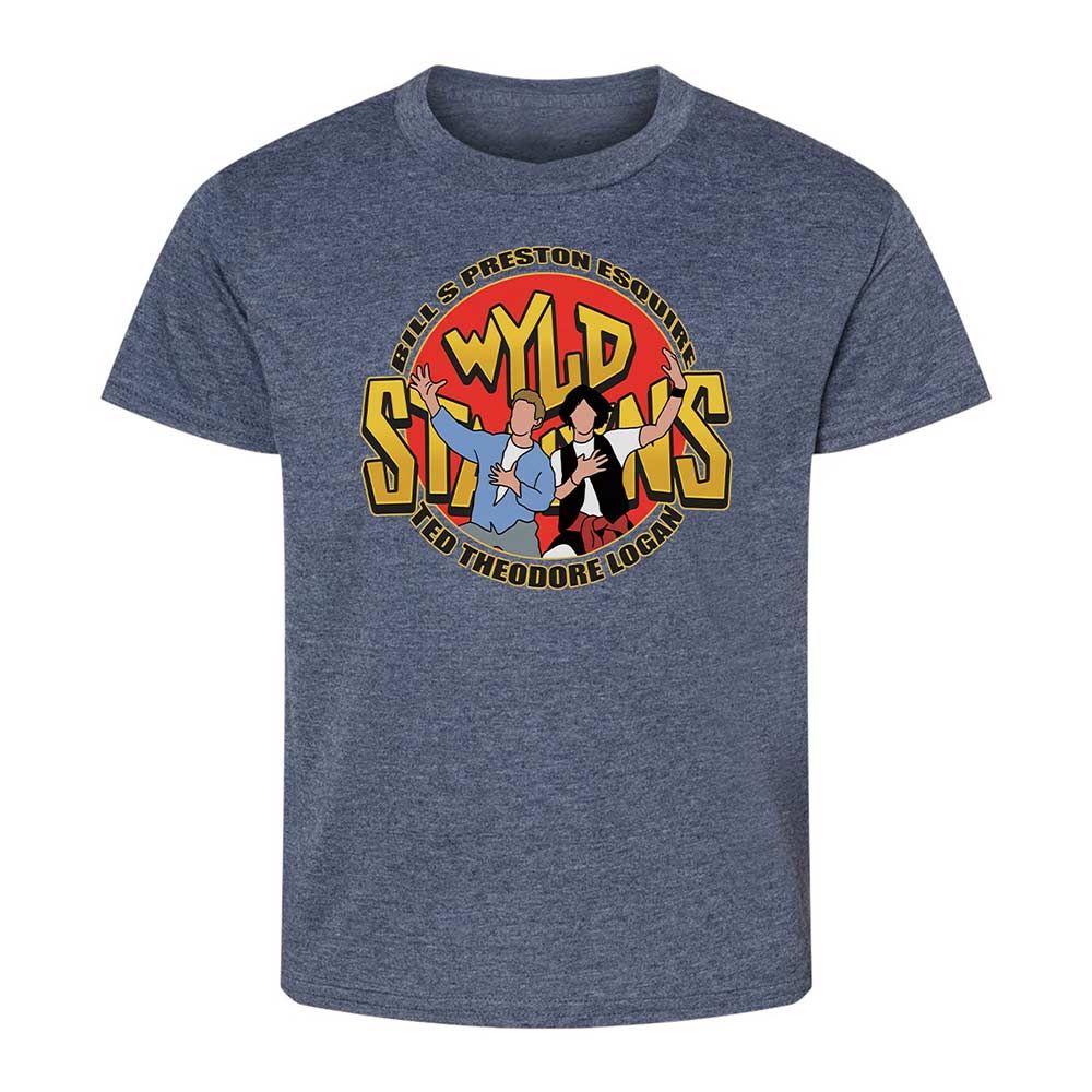 Kids T-Shirt - GHJBPWC9 - Heather Navy - 9