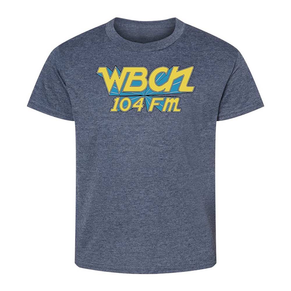 Boston Retro Rock Radio - Heather Navy - 9