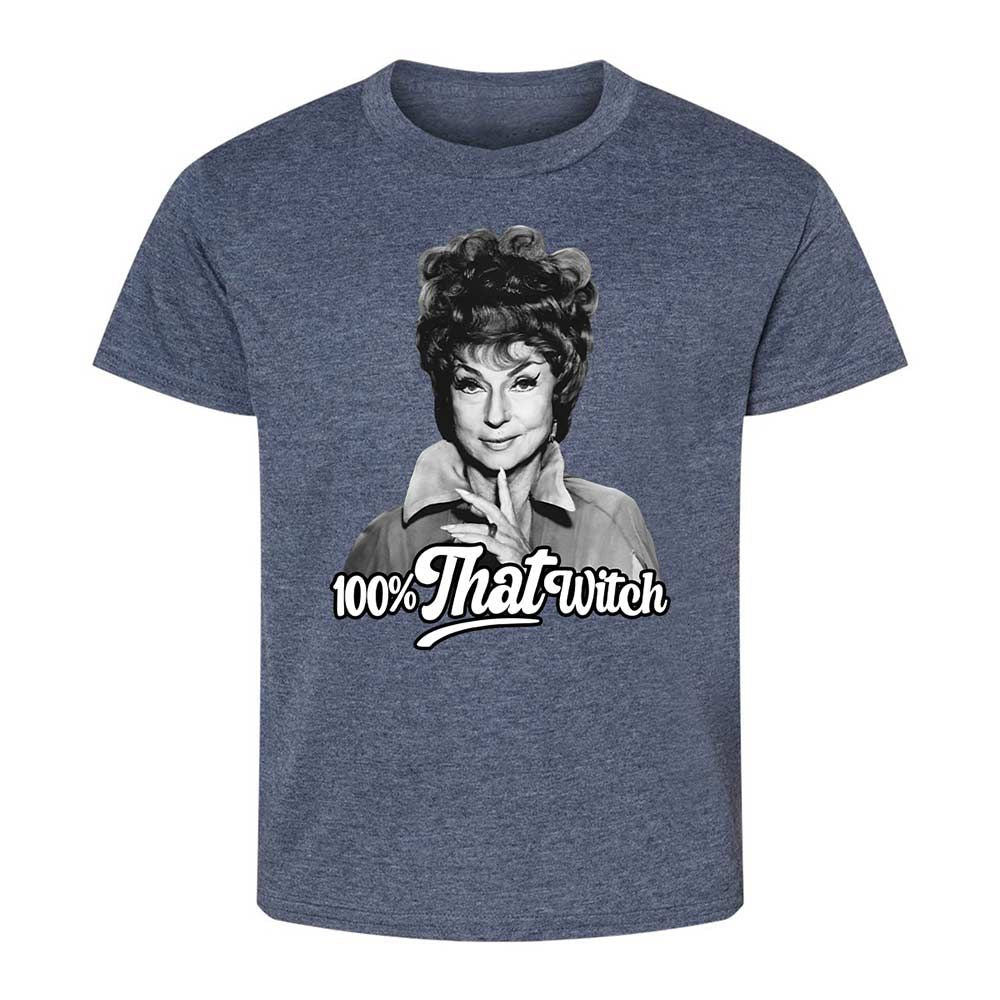 Kids T-Shirt - 829D6HWL - Heather Navy - 9