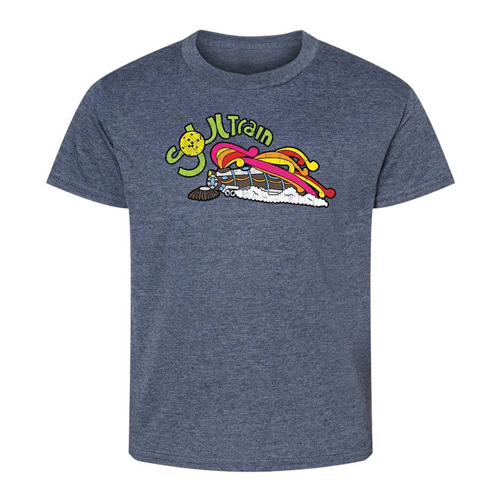 Kids T-Shirt - A4DZCXAJ - Heather Navy - 9