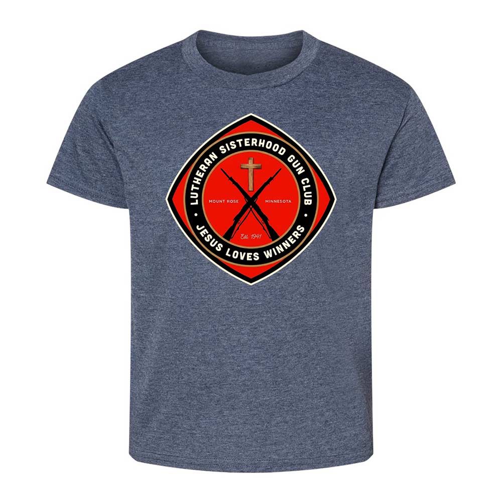Lutheran Sisterhood Gun Club - Heather Navy - 9