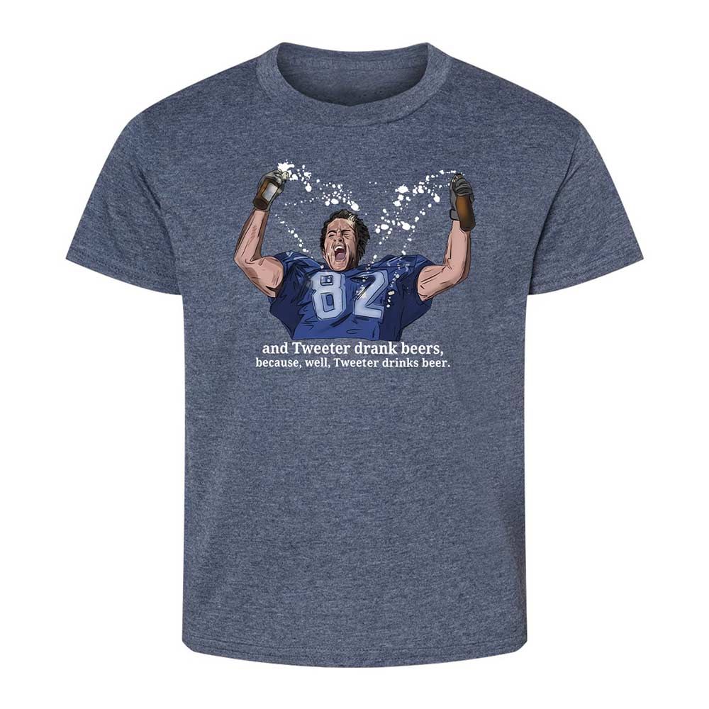 Kids T-Shirt - 3ZGRJ1E8 - Heather Navy - 9
