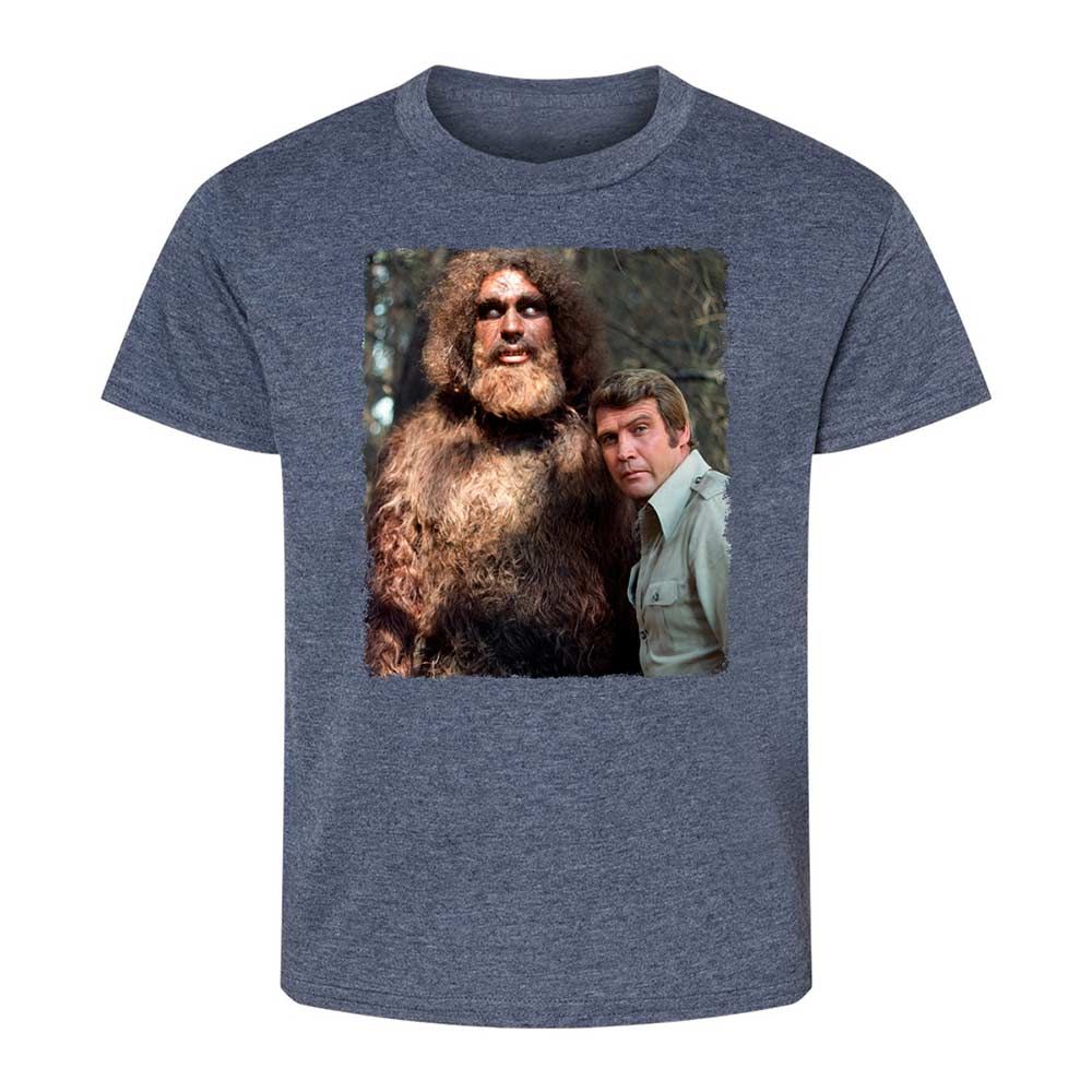 Kids T-Shirt - HX66LUZE - Heather Navy - 9