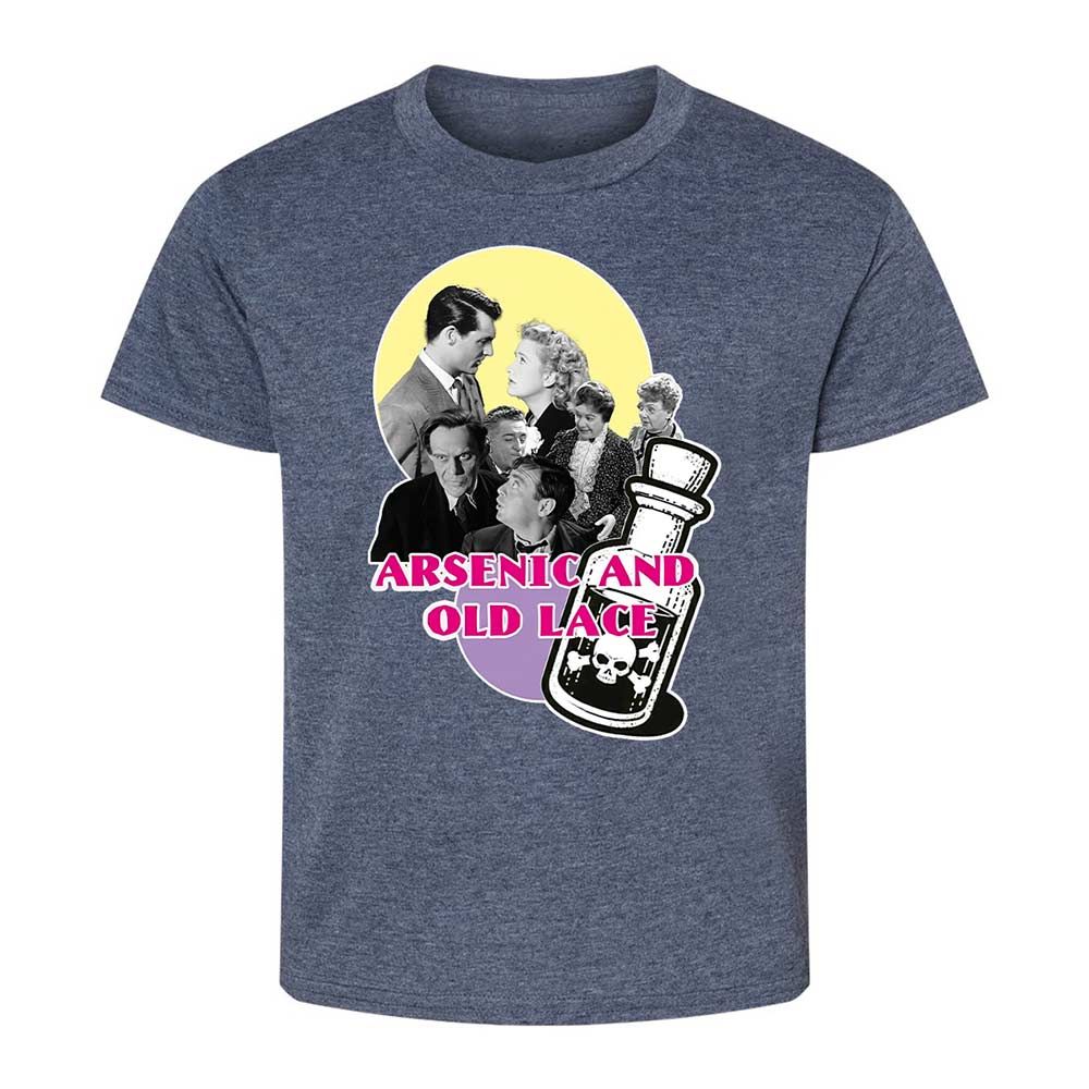 Kids T-Shirt - P1FWZM5Z - Heather Navy - 9