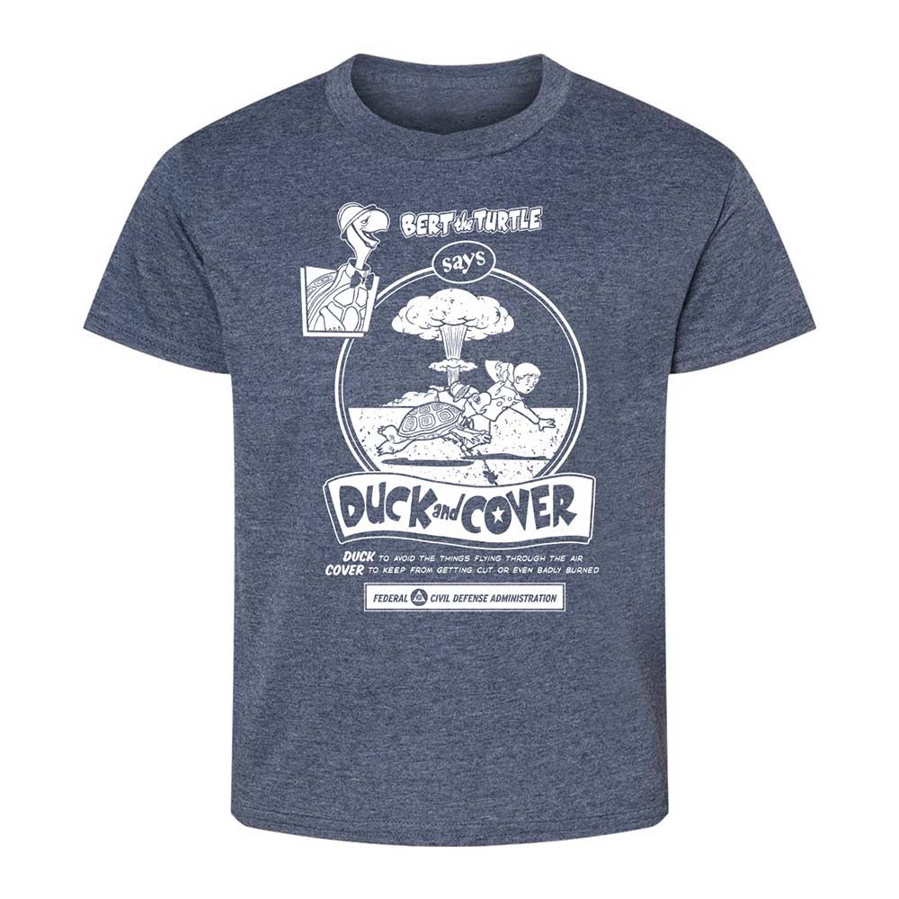 Kids T-Shirt - K7L9FKGV - Heather Navy - 9