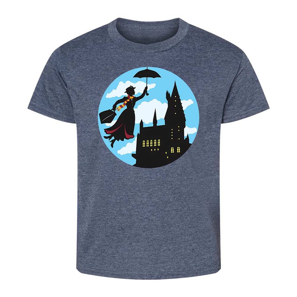 Kids T-Shirt - XTANGD71 - Heather Navy - 9