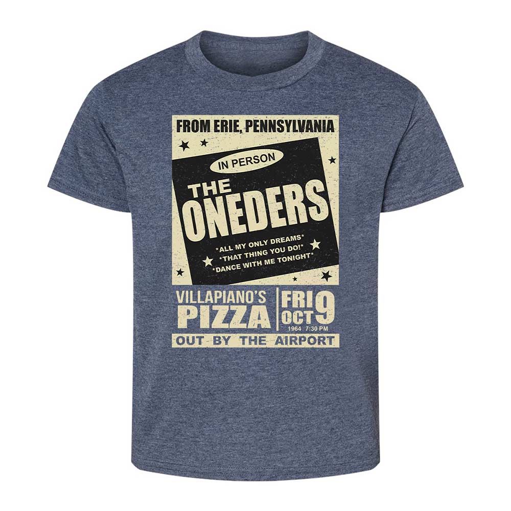 Kids T-Shirt - 5LWDHQLK - Heather Navy - 9