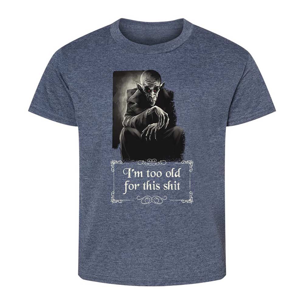 I'm too old for this shit - Heather Navy - 9