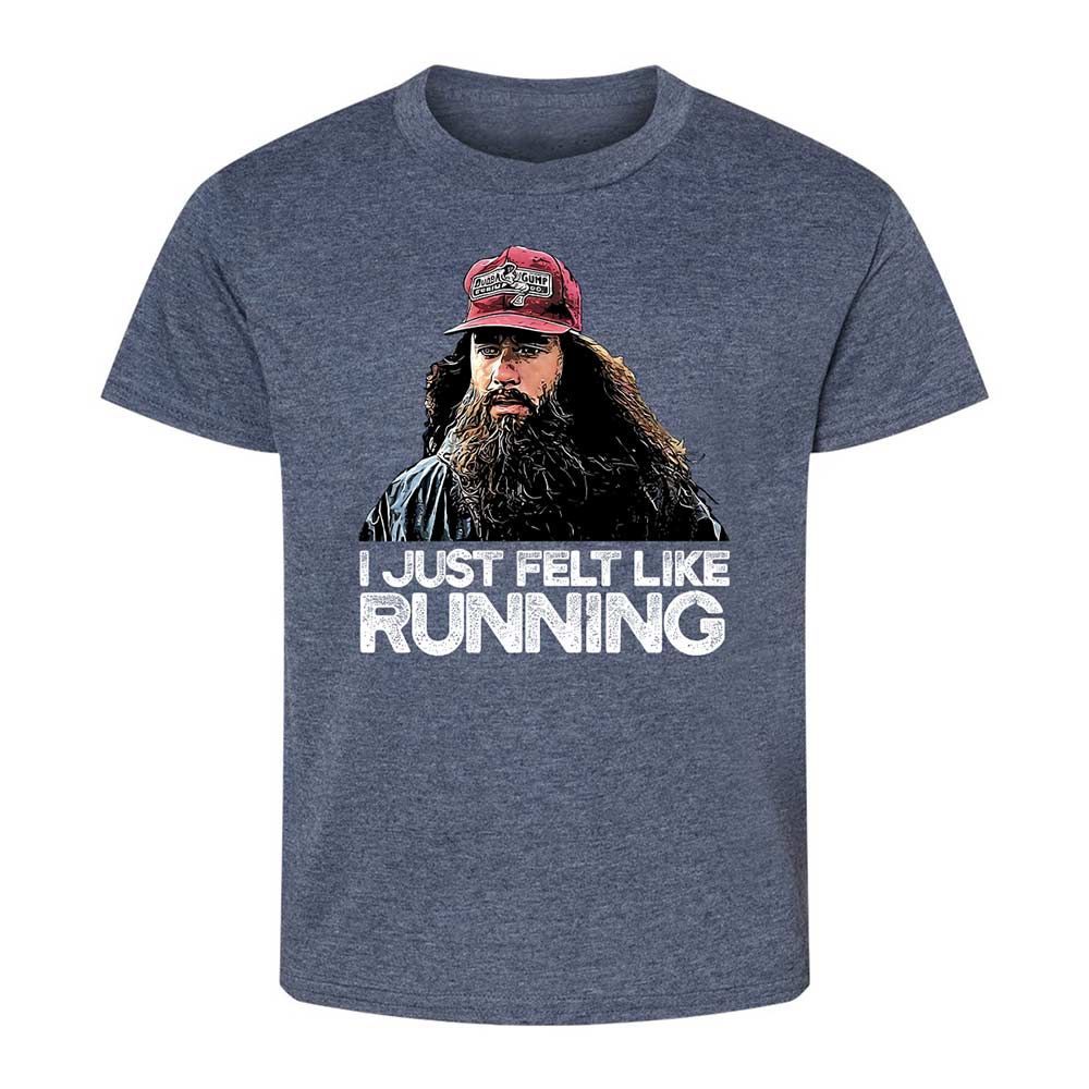 Kids T-Shirt - K7ZY2X5Z - Heather Navy - 9