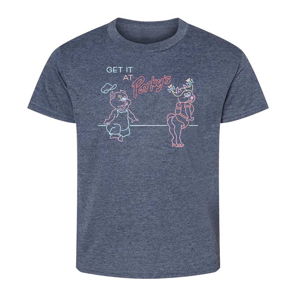 Kids T-Shirt - EF5TY3HC - Heather Navy - 9
