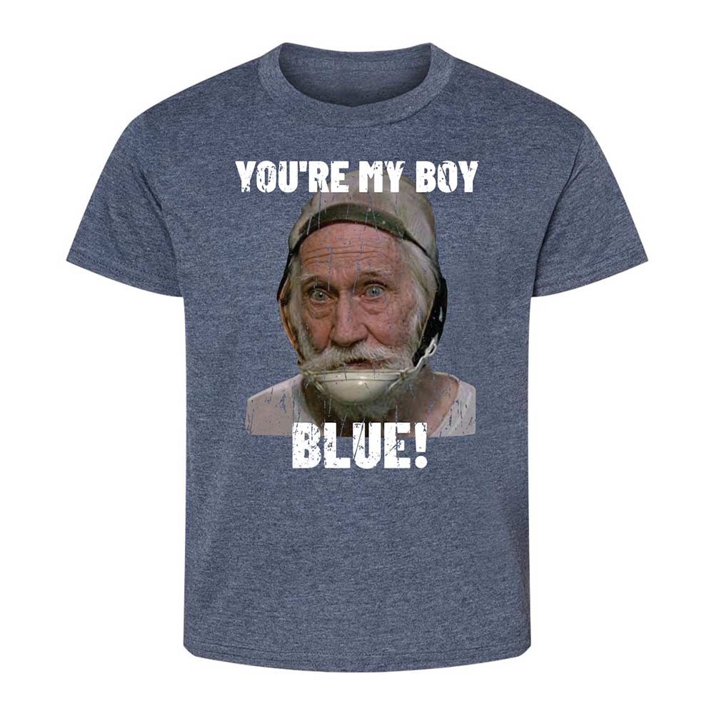 Kids T-Shirt - G1T9WTUD - Heather Navy - 9