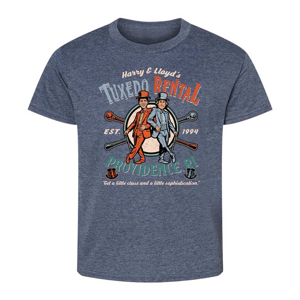 Kids T-Shirt - 8ATQL76J - Heather Navy - 9