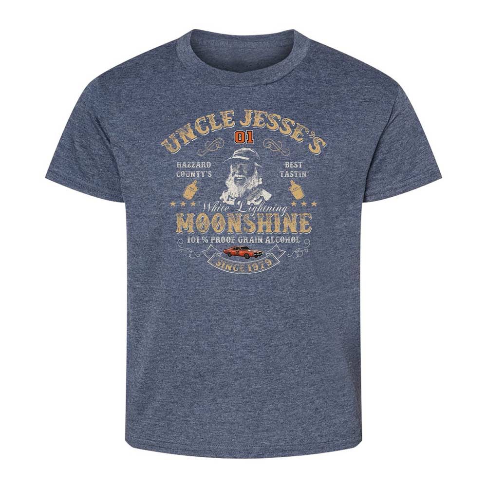 Kids T-Shirt - 8B79RTHW - Heather Navy - 9