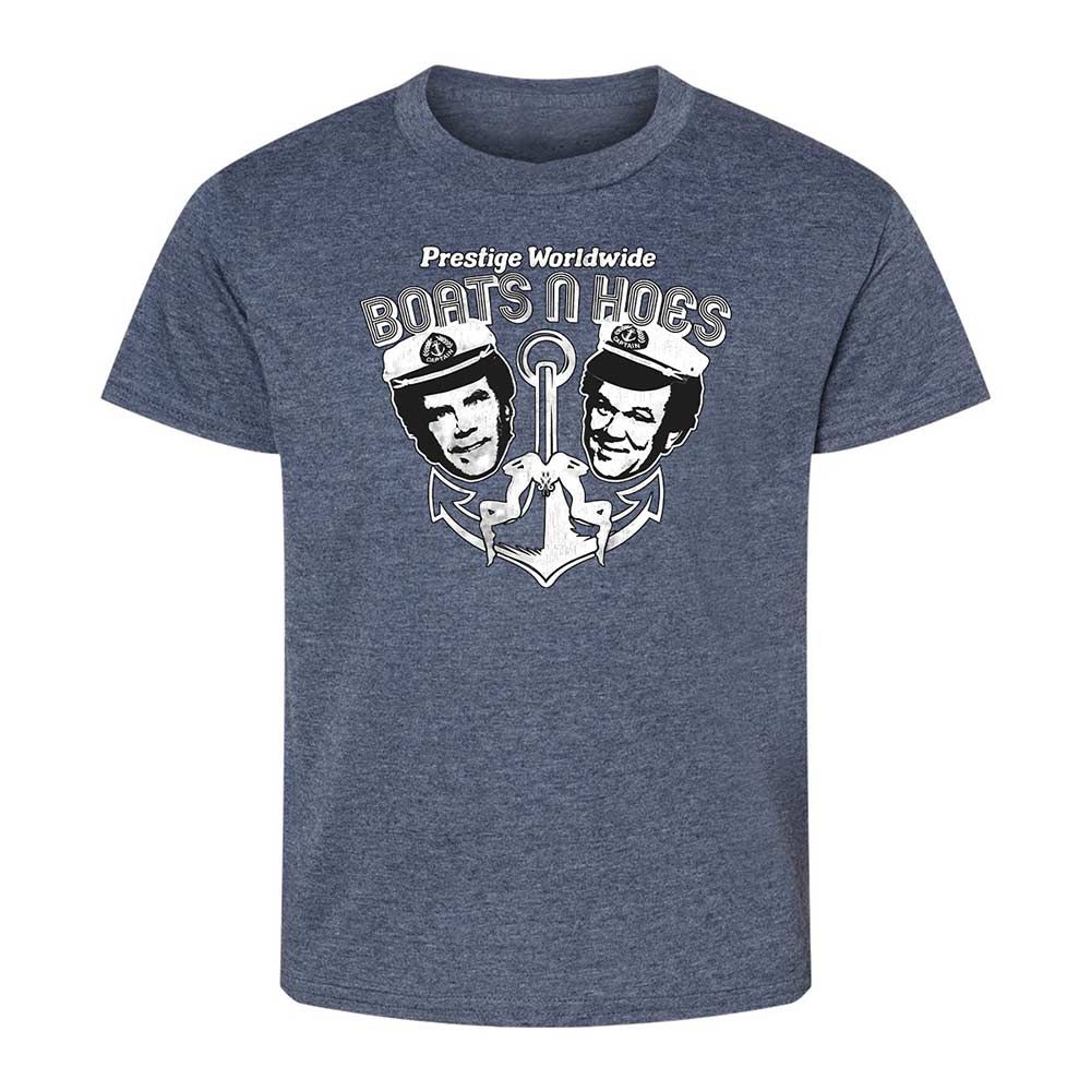 Kids T-Shirt - 38Y4ZGWF - Heather Navy - 9