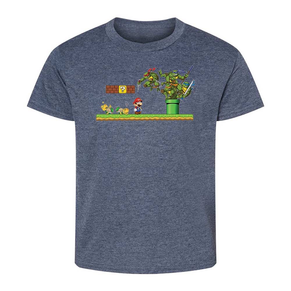Kids T-Shirt - TDPR4FDT - Heather Navy - 9