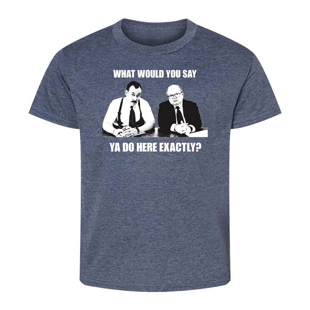 Kids T-Shirt - DJ5EYQLE - Heather Navy - 9