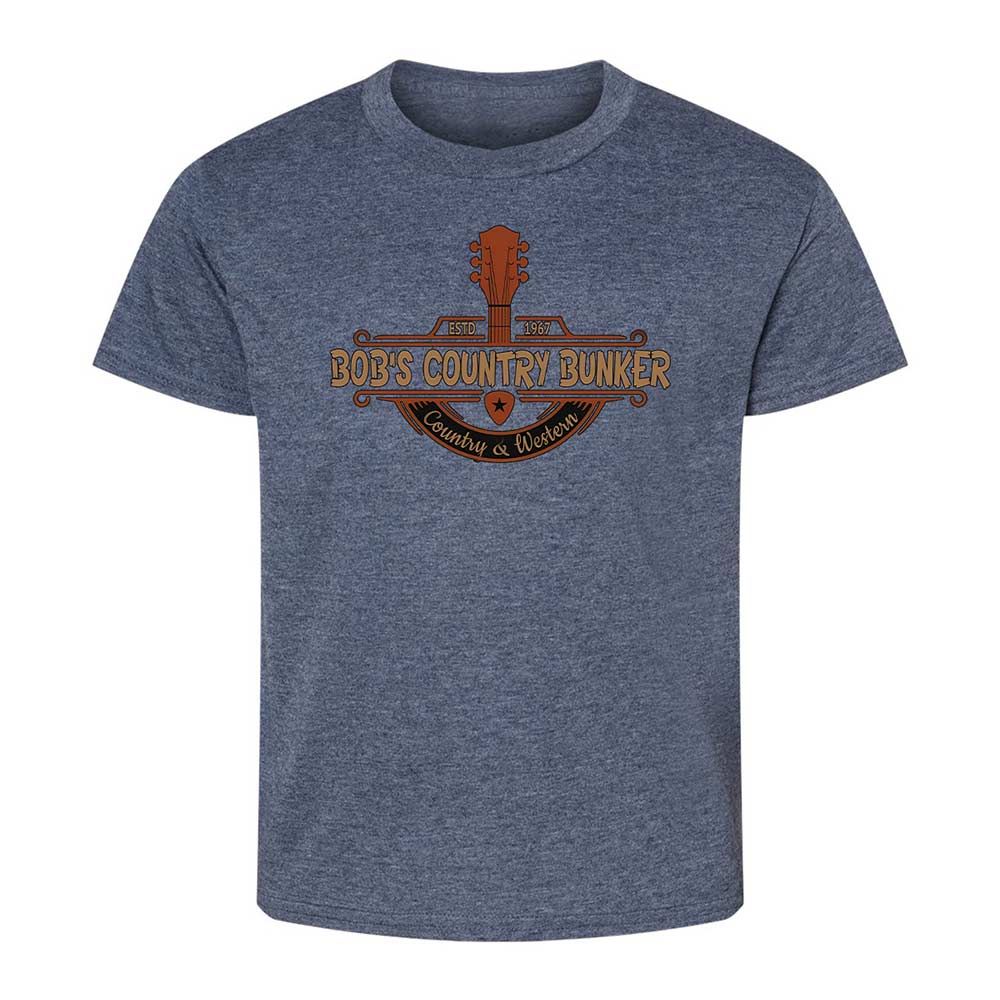 Kids T-Shirt - Y3KXWC1B - Heather Navy - 9