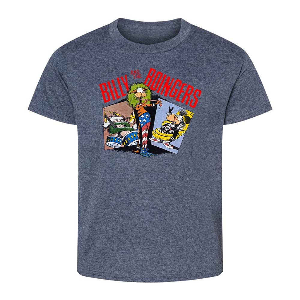 Kids T-Shirt - BQXFCKJG - Heather Navy - 9