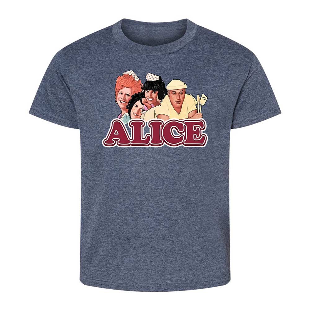 Kids T-Shirt - JKRP7Q53 - Heather Navy - 9