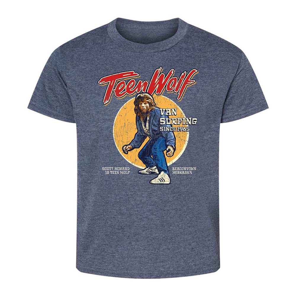 Kids T-Shirt - SUFGNHVG - Heather Navy - 9