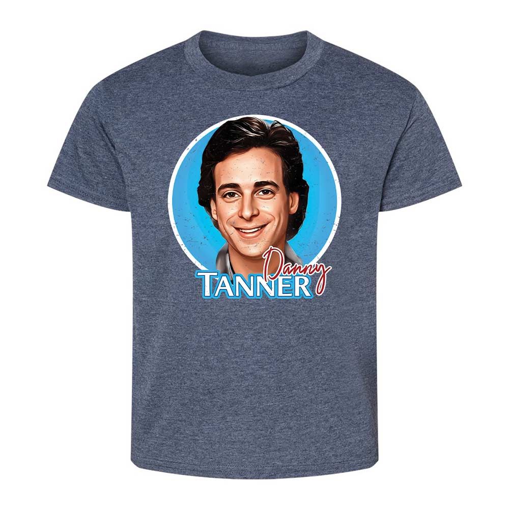 Kids T-Shirt - CR6E2WV7 - Heather Navy - 9