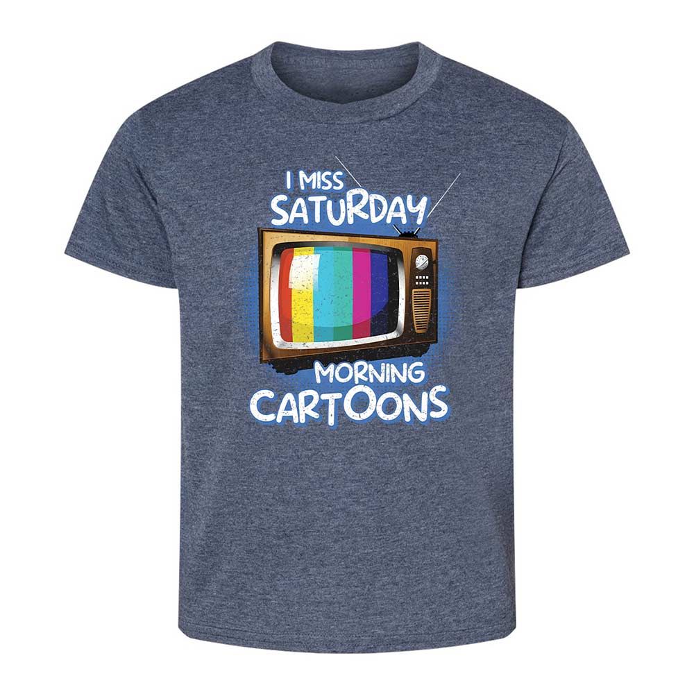Kids T-Shirt - YTKNT6TE - Heather Navy - 9