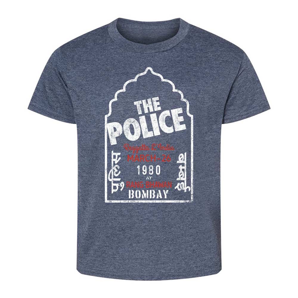 Kids T-Shirt - U9HSVRLX - Heather Navy - 9