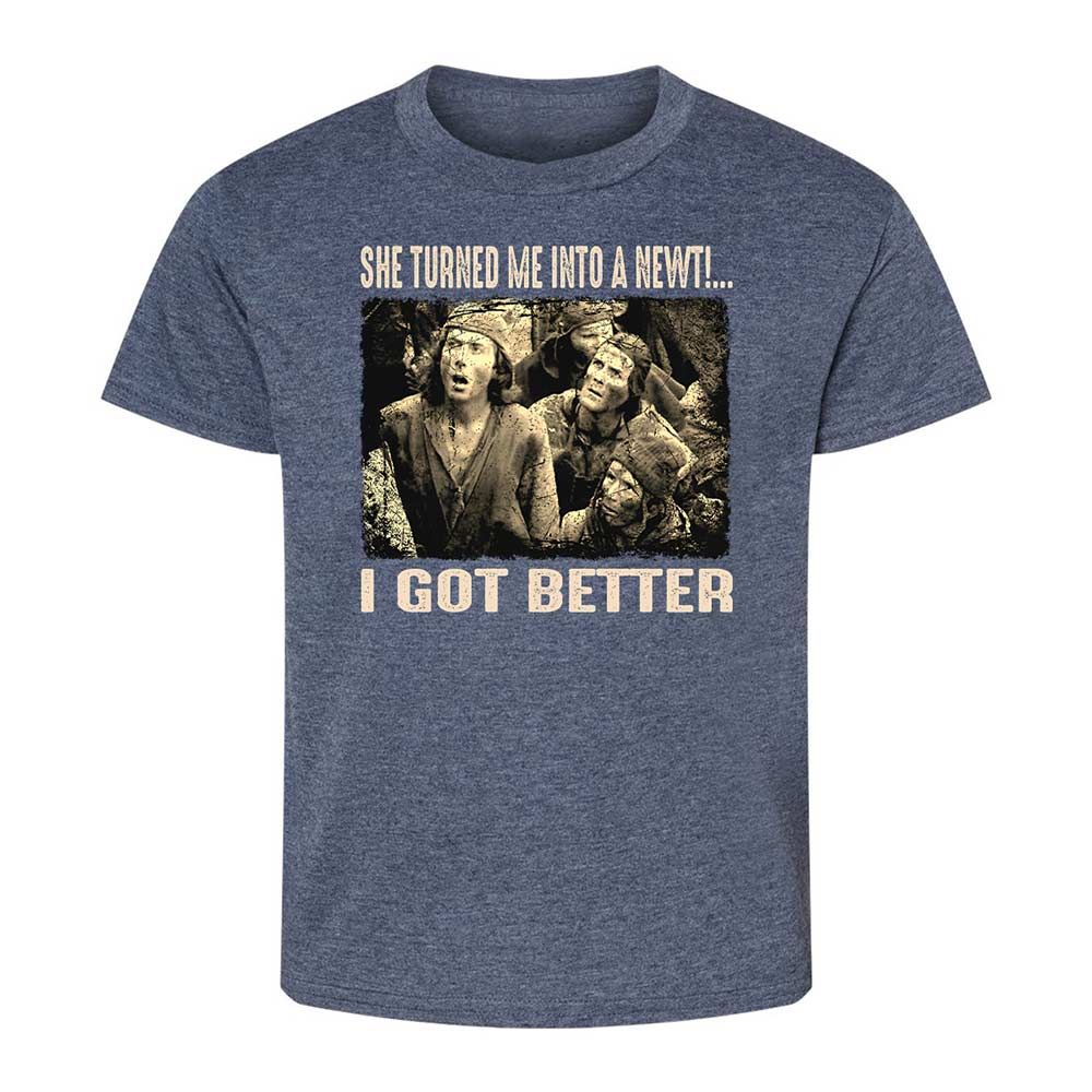 Kids T-Shirt - N99M4456 - Heather Navy - 9