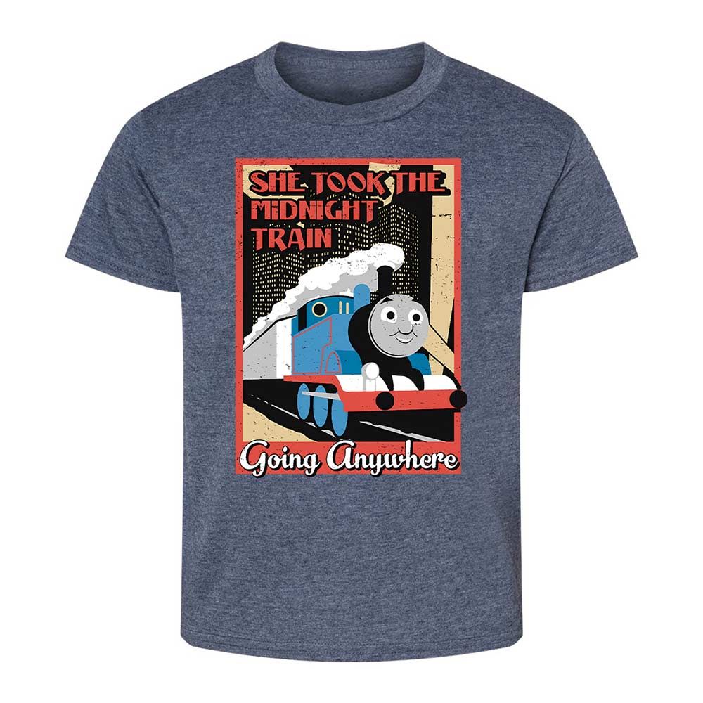 Kids T-Shirt - UQ1LCMJB - Heather Navy - 9
