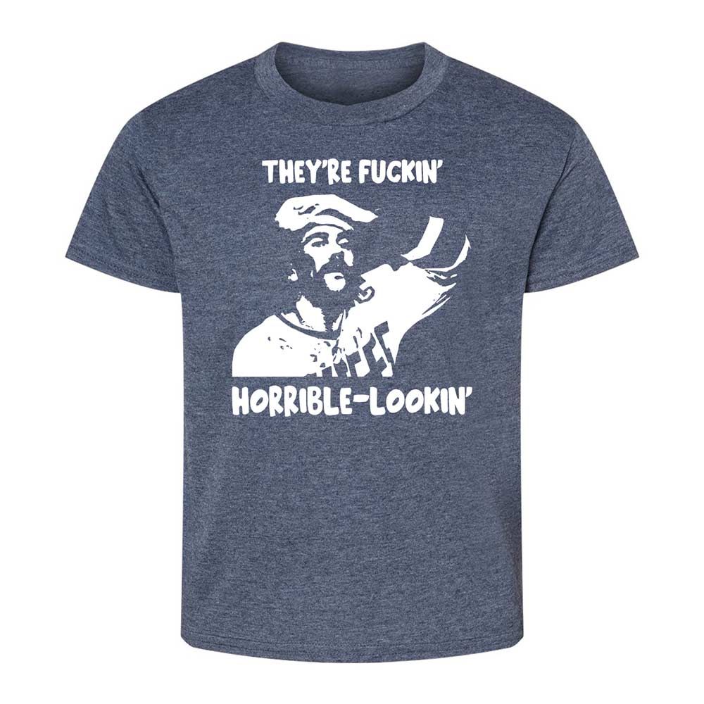 Kids T-Shirt - TJDG9PMD - Heather Navy - 9