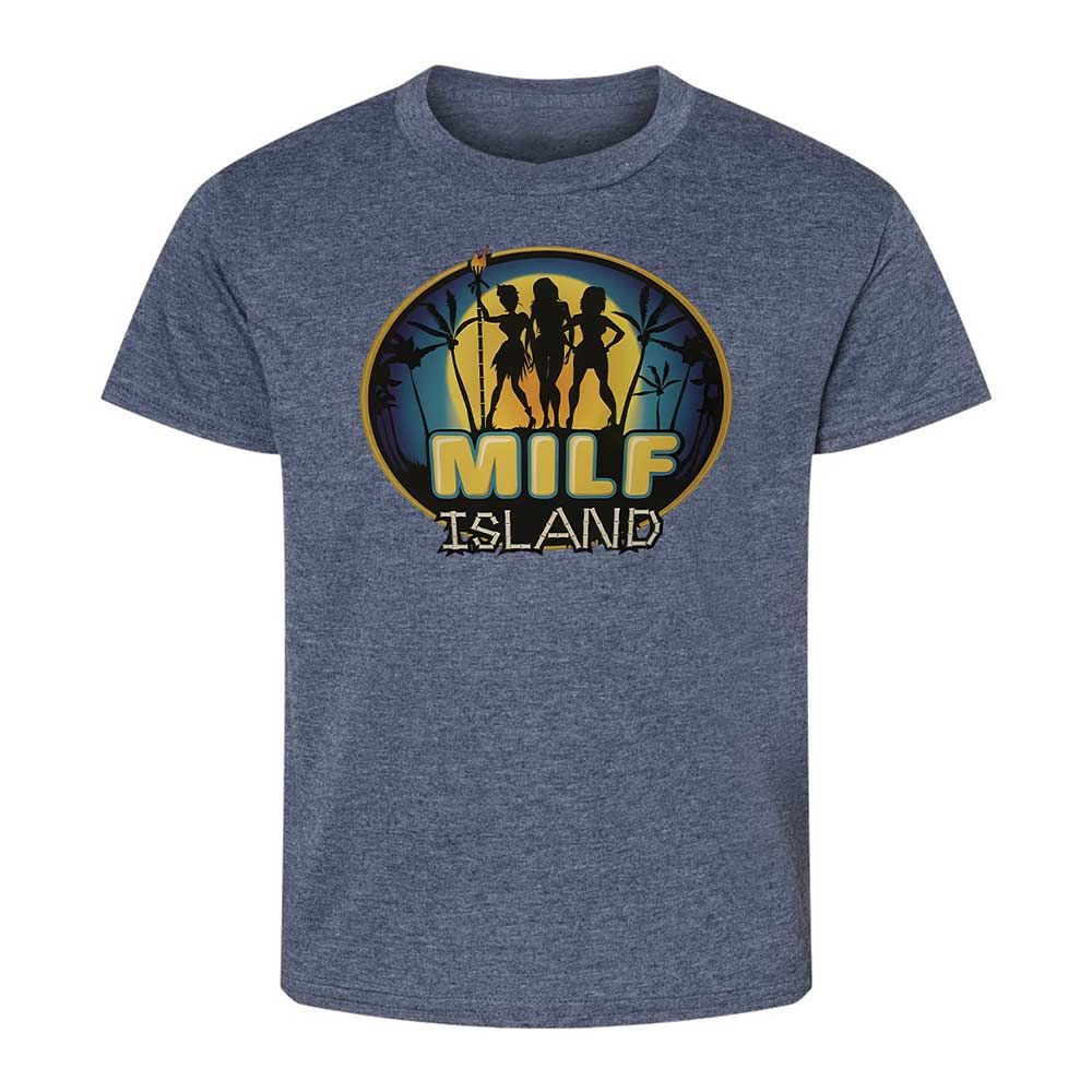 Kids T-Shirt - CXL2TBQM - Heather Navy - 9