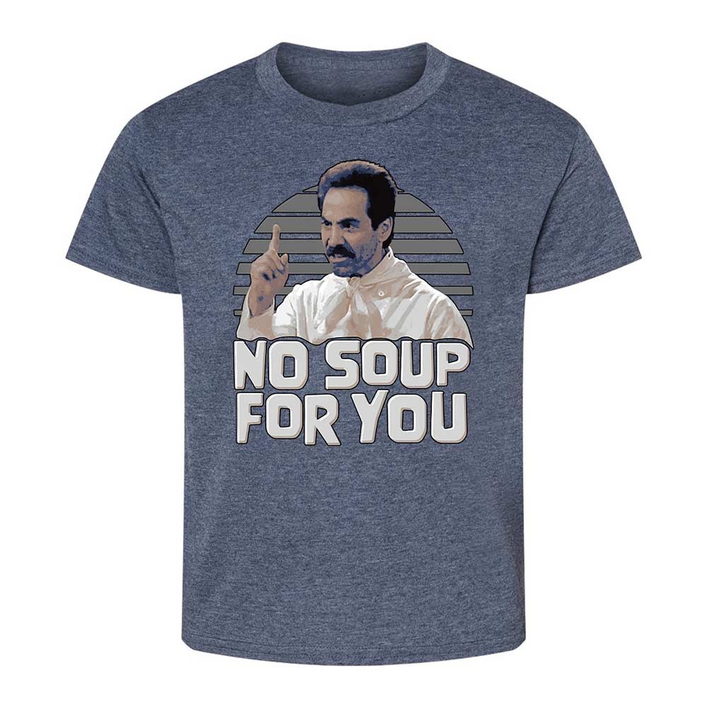 No Soup For You - Heather Navy - 9
