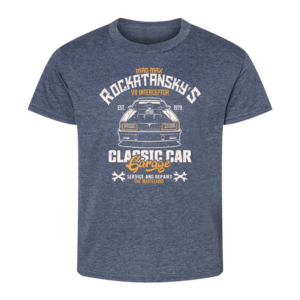 Kids T-Shirt - 18JRQ4EE - Heather Navy - 9