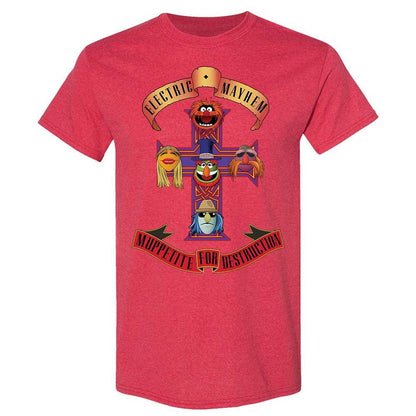 Muppetite For Mayhem - Heather Red - 9