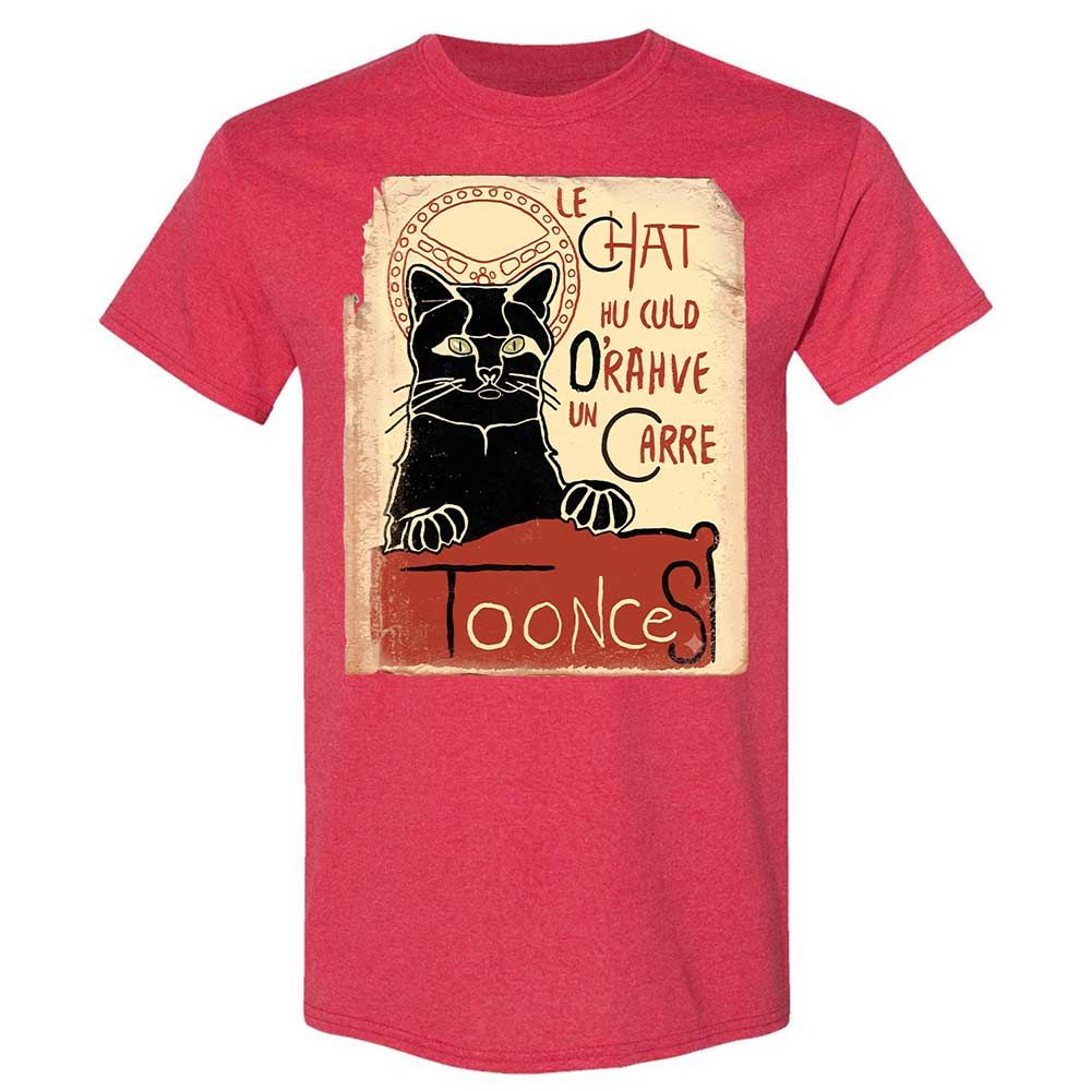 Toonces - Le Chat Noir - Heather Red - 9