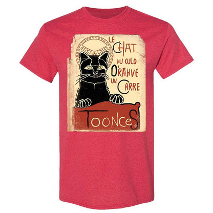 Toonces - Le Chat Noir - Heather Red - 9