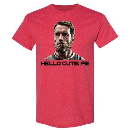 Hello Cutie Pie - Heather Red - 9