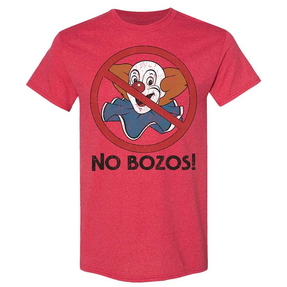 No Bozos - Heather Red - 9