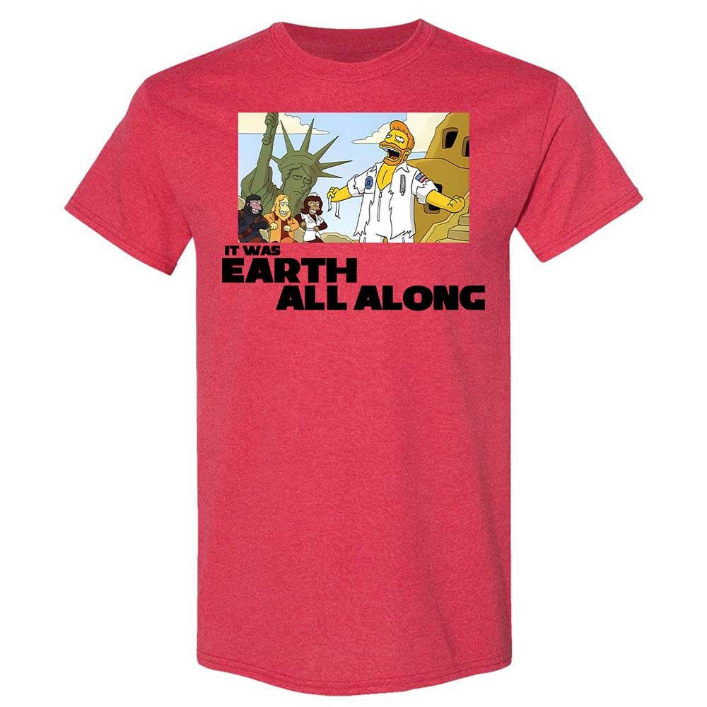 It was Earth all along - Heather Red - 9