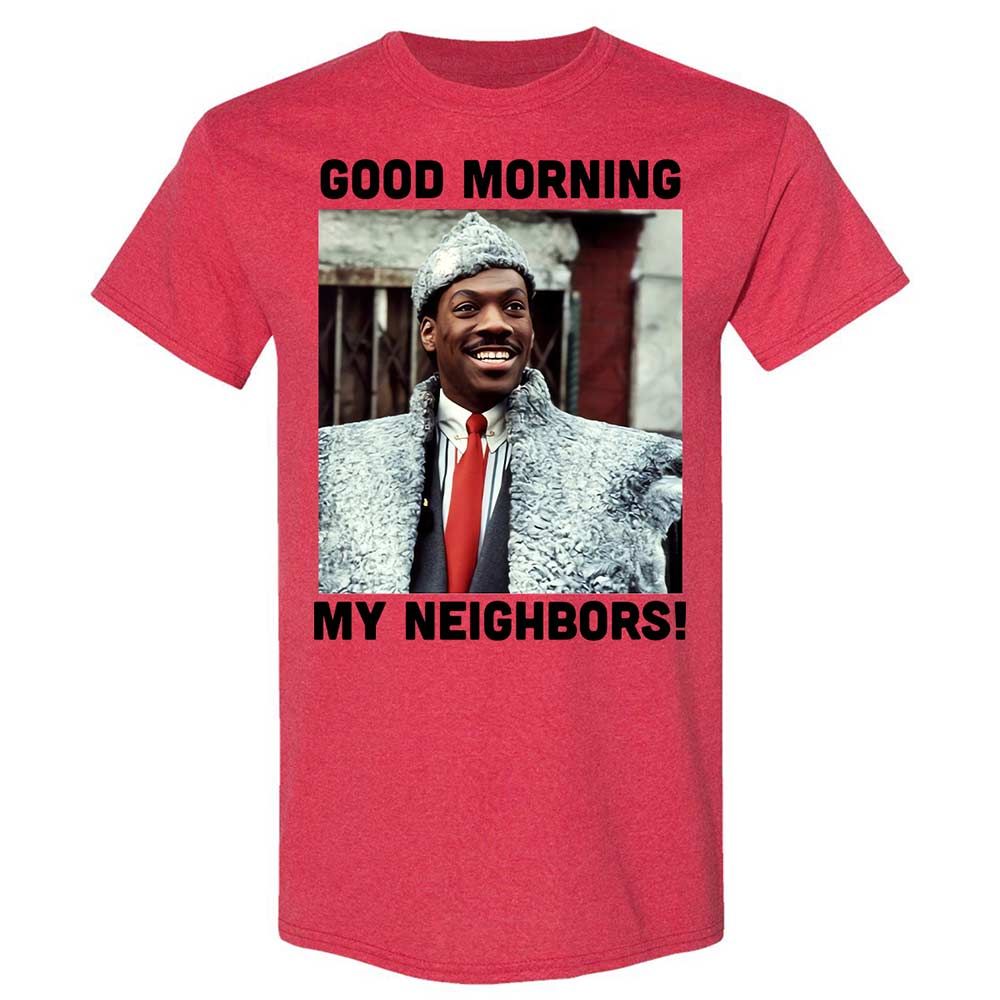 Good Morning My Neighbors - Heather Red - 9