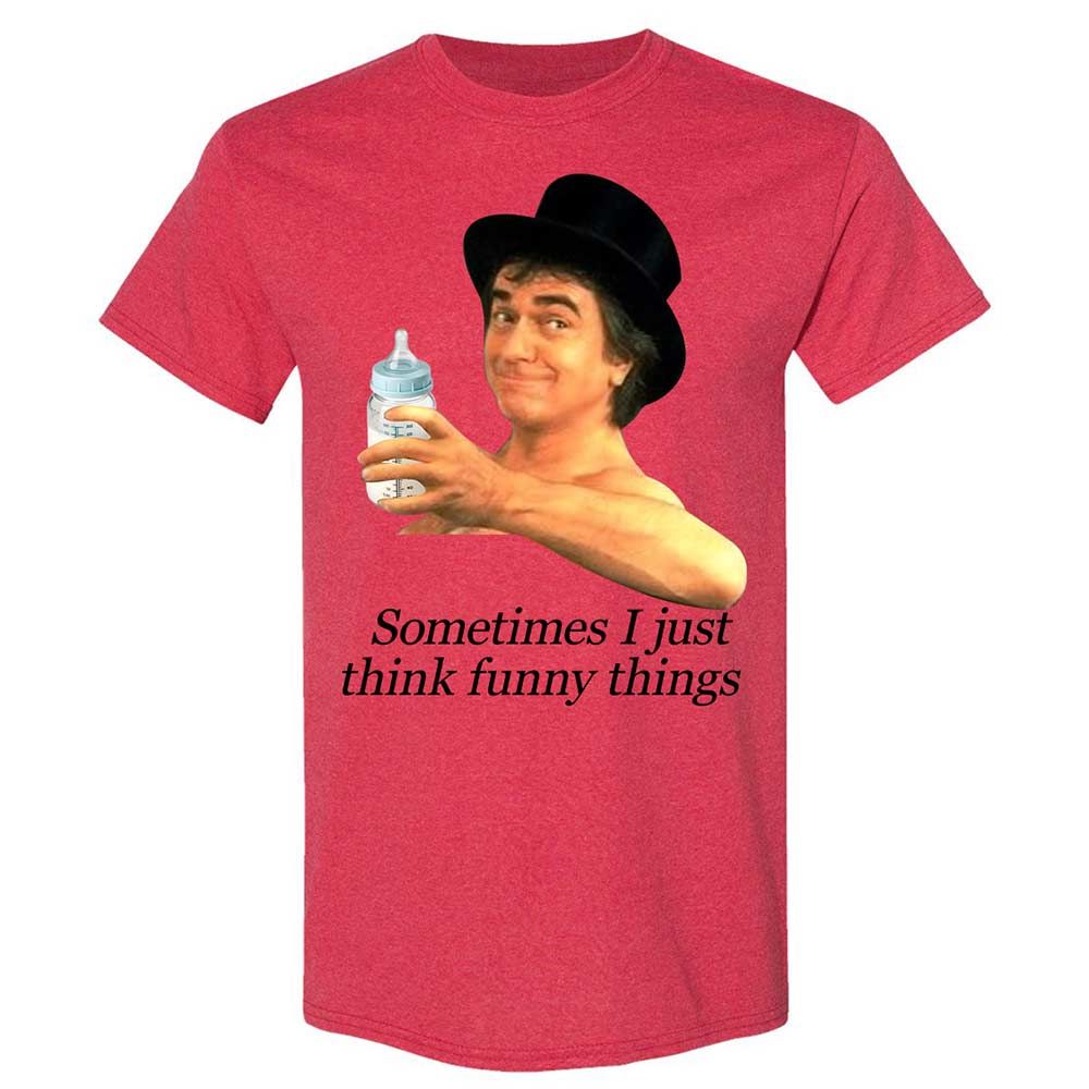 Sometimes I just think funny things - Heather Red - 9