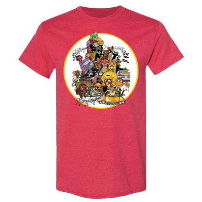 Muppet Graffiti - Heather Red - 9