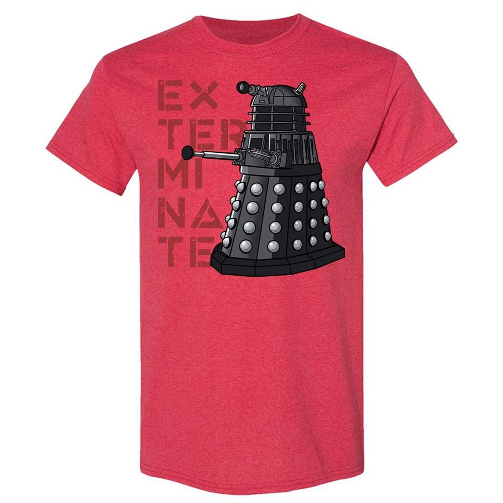 Dalek Exterminate - Heather Red - 9