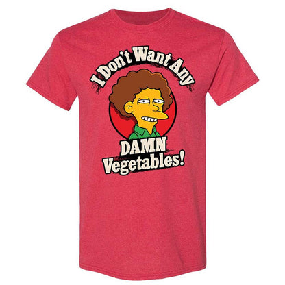 I Don't Want Any Damn Vegetables! - Heather Red - 9