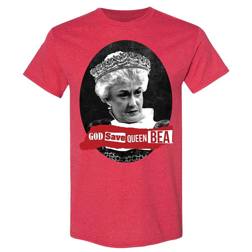 God Save Queen Bea - Heather Red - 9