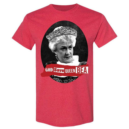 God Save Queen Bea - Heather Red - 9