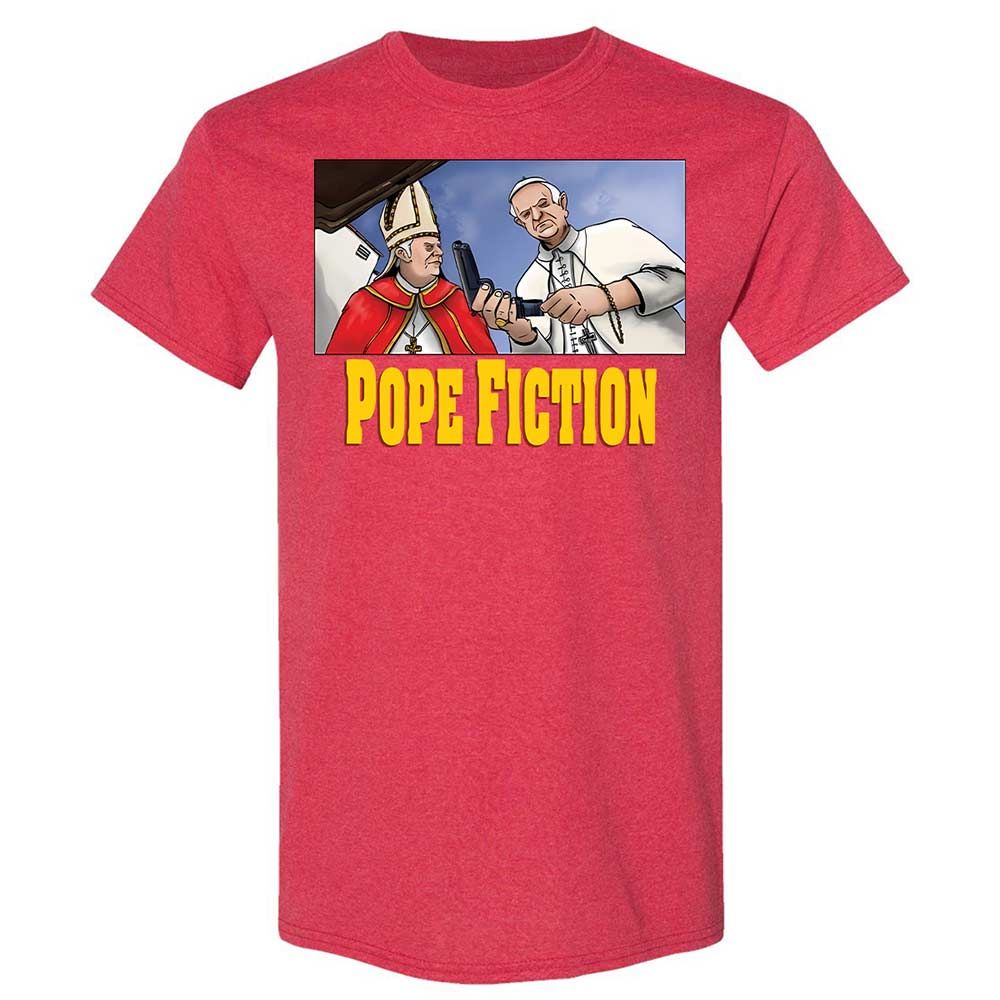 Pope Fiction - Heather Red - 9
