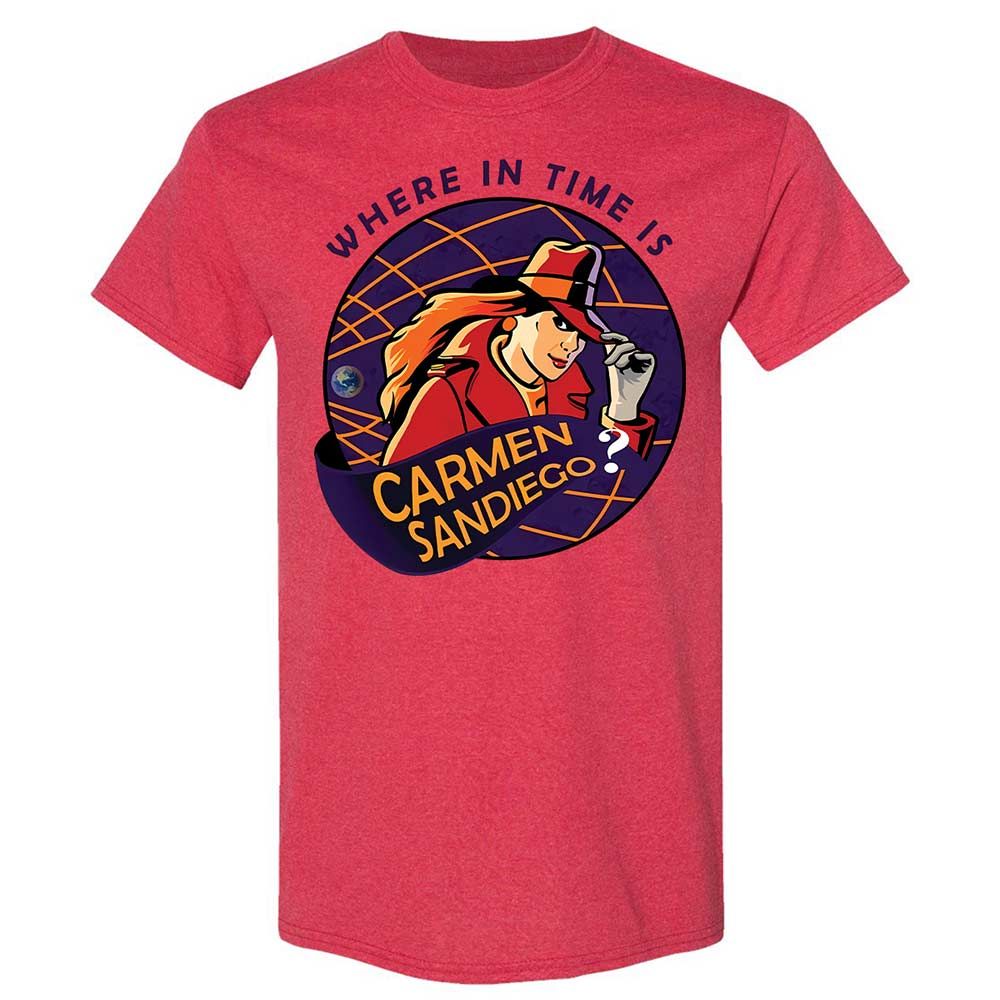 Where in Time Is Carmen Sandiego - Heather Red - 9