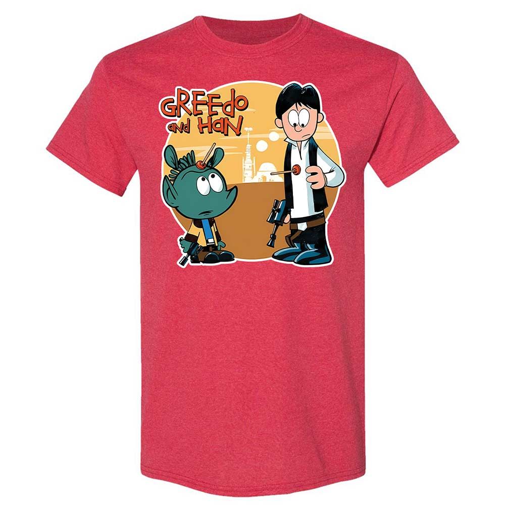 Greedo & Han - Heather Red - 9